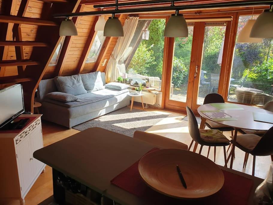 Villa Nurdachhaus Mit Kaminofen Und Grossem Grundstueck Faßberg Exterior foto
